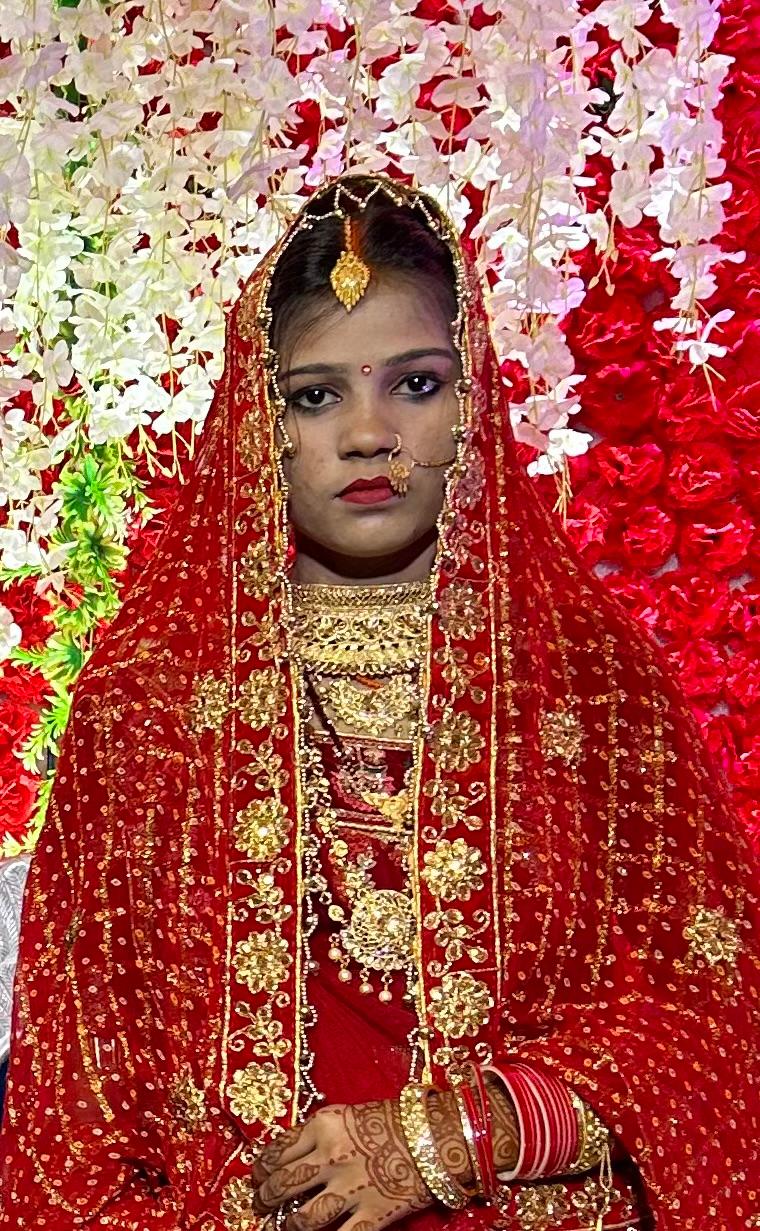 फ़ोटो: विवाहित मृतिका, काजल कुमारी, 19 वर्ष (फ़ाइल फ़ोटो)